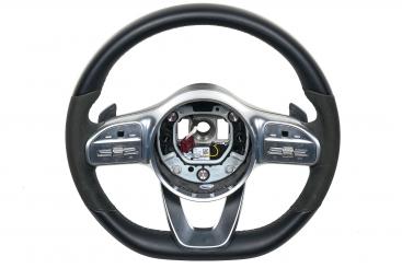 Microfiber/leather/ART steering wheel 