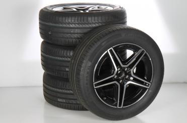 Alloy rims and tires set CONTI/ContiSportContact5SUV AMG 5 - double-spoke 