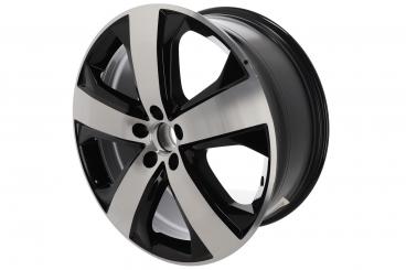 5- Wheel aluminum rim 