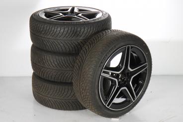 Alloy rims and tires set MICHELIN/PilotAlpin5 AMG 5 - th. wh 