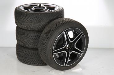 Alloy rims and tires set MICHELIN/PilotAlpin5 AMG 5 - th. wh 