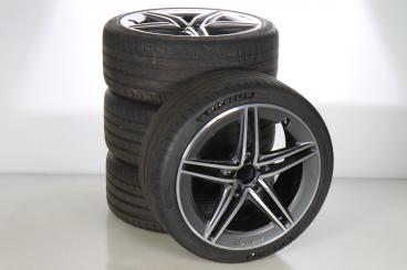 Alloy rims and tires set MICHELIN/PilotSport4S AMG 5 - th. wheel 
