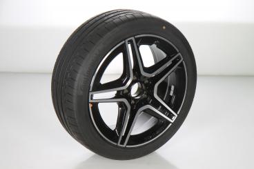 Wheel and tire assembly aluminum MICHELIN/PilotAlpin5 AMG 5 