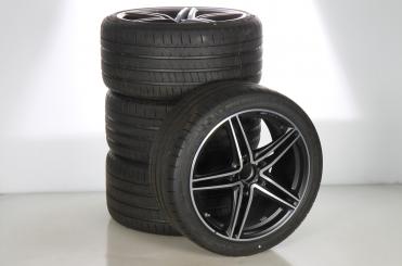 Juego de piñones aluminio MICHELIN/Pilot Supersport AMG de 5 radios dobles 