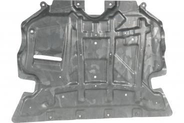 Center underride guard lower soundproofing engine cover 