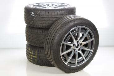 Alloy rims and tires set GOODYEAR/EagleF1. AMG 10 - spoke wheel 