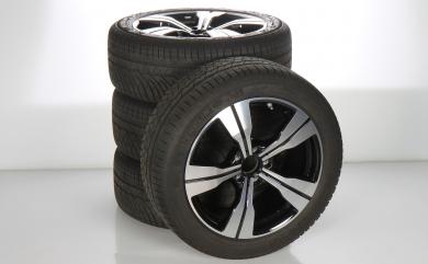 Alloy rims and tires set MICHELIN/PilotAlpinPA4 5 - wheel dr 