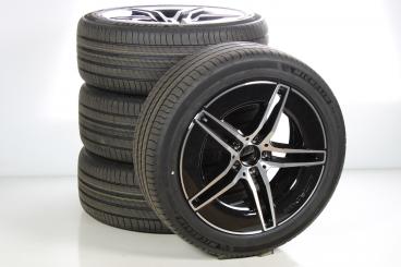Alloy rims and tires set MICHELIN/e Primacy AMG 5 - twin-spoke wheel 