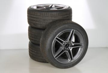 Alloy rims and tires set HANKOOK/VentusS1EVO3 AMG 5 - wheel hub 
