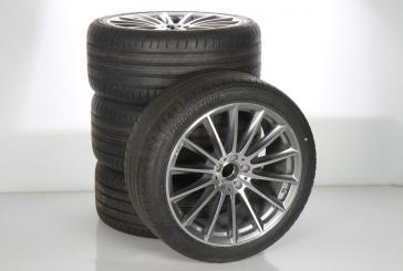 Alloy rims and tires set BRIDGE/TuranzaT005 AMG multi-spoke wheel 