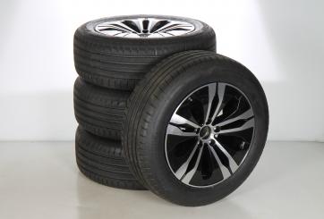 Alloy rims and tires set BRIDGE/TuranzaT005 5 - hole wheel 