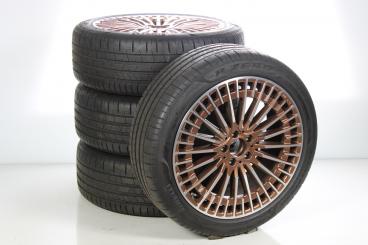 Alloy rims and tires set PIR/PZeroElect AMG multi-spoke whee 