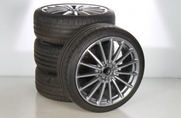 Alloy rims and tires set CONTI/SportContact6 AMG multi-spoke 
