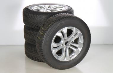 Alloy rims and tires set MICHELIN/LatitudeAlpinLA2 5 - wheel drive 