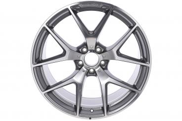 Aluminum rim, AMG cross-spoke wheel 