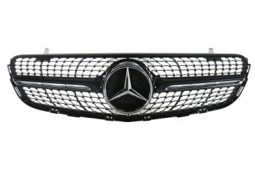 Kühlergrill mit Mercedes-Stern 