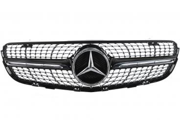 Radiator grille with Mercedes star 