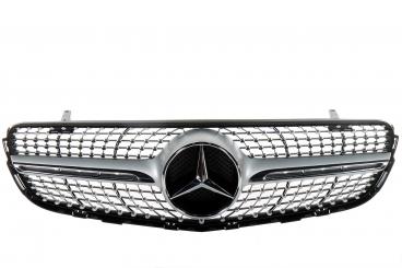 Kühlergrill mit Mercedes-Stern 