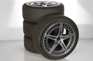 Alloy rims and tires set MICHELIN/PilotSportEV AMG 5 - wheel 