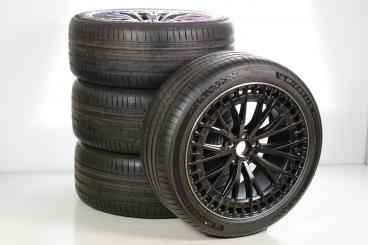 Alloy rims and tires set MICHELIN/PilotSportEV AMG multi-spoke wheel 