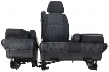 Three-seater bench rear comfort/2nd seat row/facelift 