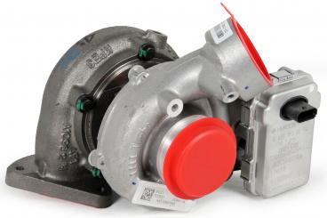 Turbocharger single-stage charging OM651 