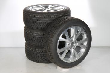 Alloy rims and tires set HANKOOK/Winteri*ceptevo2 5 - Y-spoke wheel, Nukli 