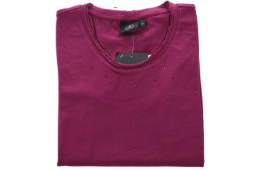 Collection T-Shirt Damen plum, XS 