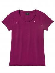 Women's Collection T-shirt, plum, XL 